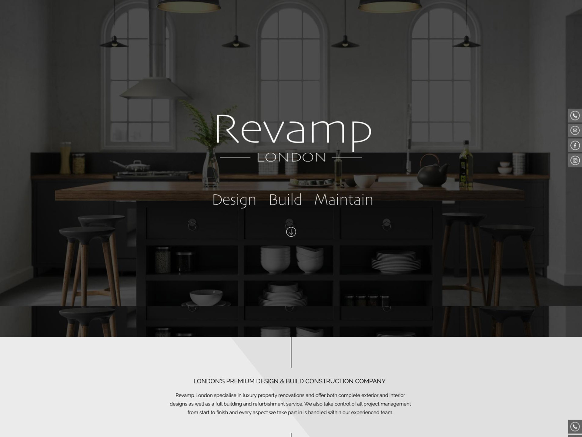 The Revamp website created by it'seeze Windsor