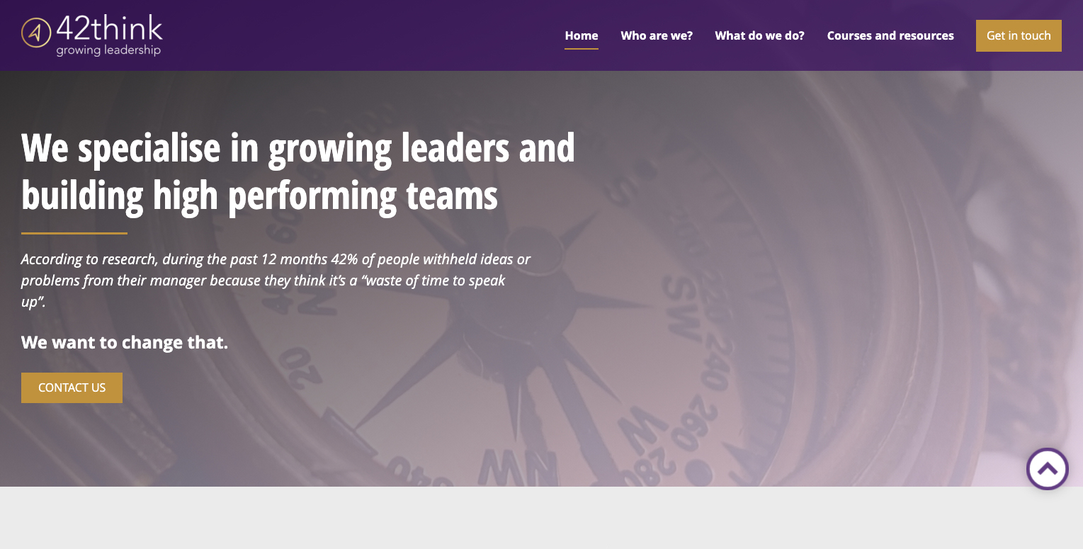 A website design to help grow leadership in Windsor.